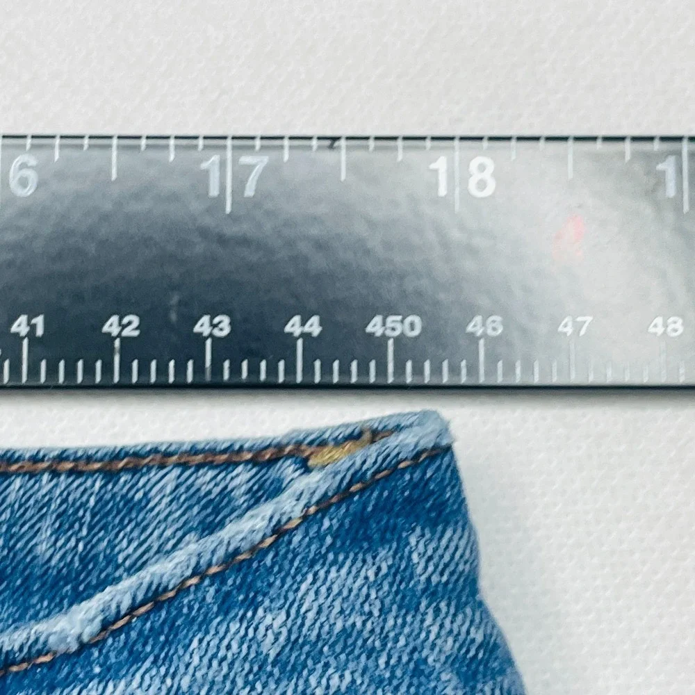 Just My Size JMS Skinny Jeans Womens 18W M Plus Size Blue Stretch Denim Casual - Picture 6 of 14